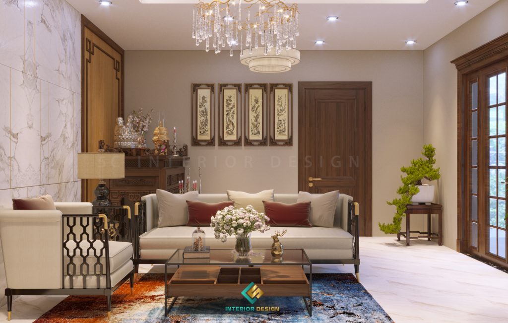Chọn hướng phong thủy cho thiết kế phòng khách đẹp