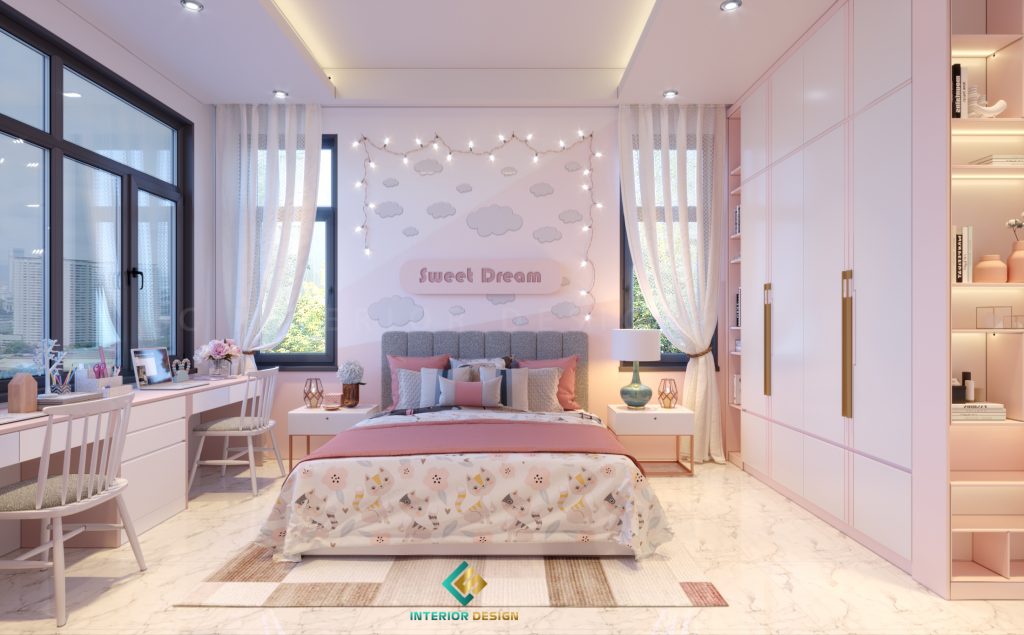 Phòng ngủ cần đảm bảo sự thông thoáng
