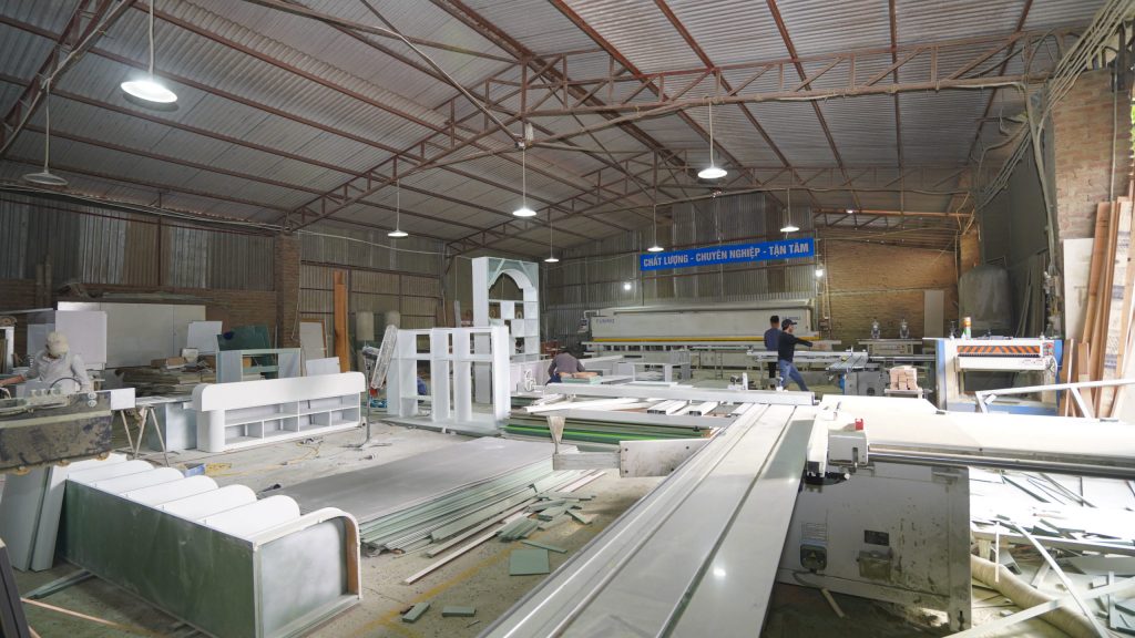 Xưởng sản xuất quy mô lớn tại 5C Home