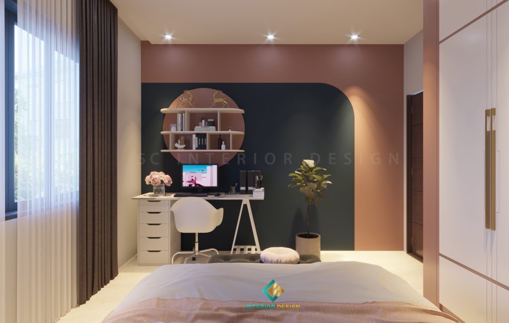 Phối màu nóng lạnh trong thiết kế nội thất