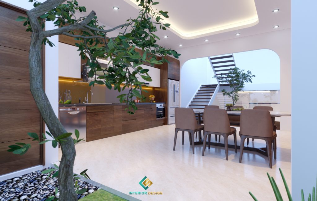 Thiết kế nội thất nhà ống hiện đại là xu hướng được ưa chuộng nhất
