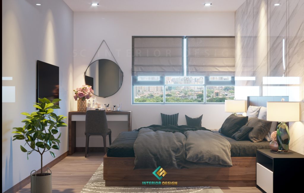 Ánh sáng tự nhiên là yếu tố quan trọng trong không gian phòng ngủ