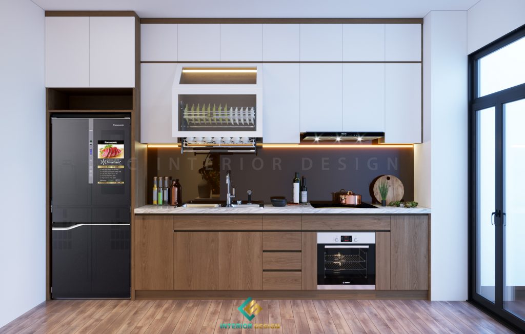 Các thiết bị nhà bếp được tích hợp trong bếp