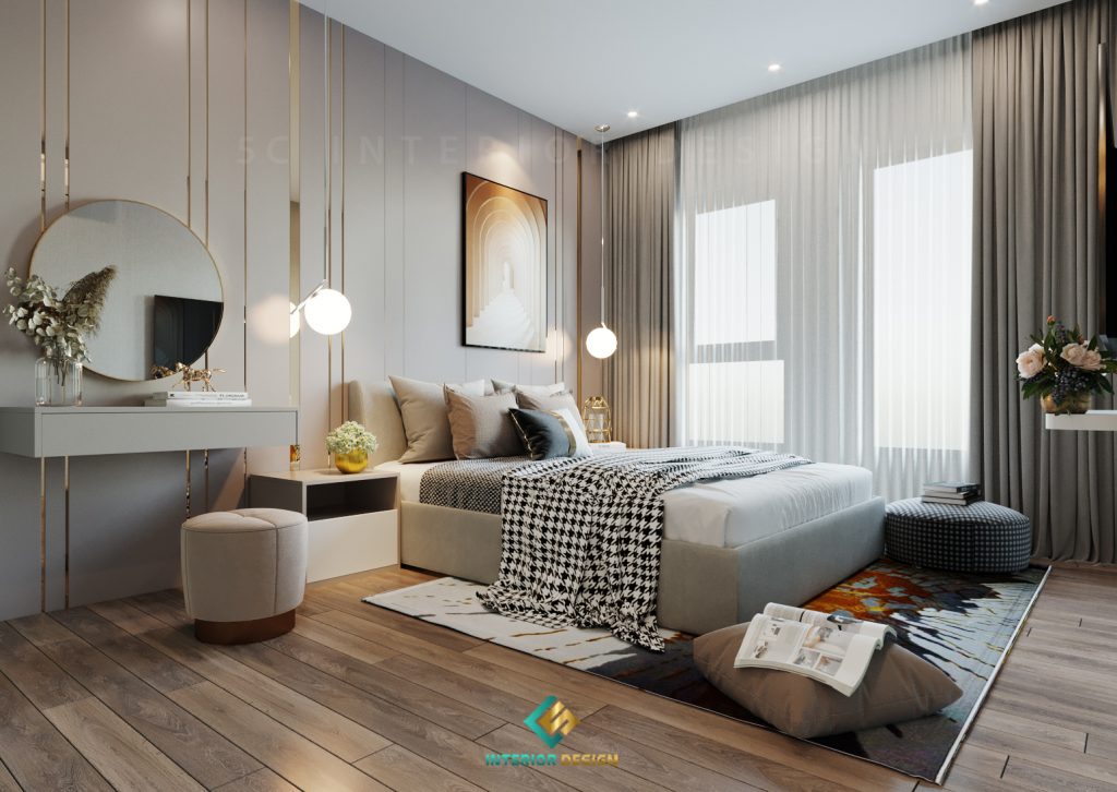 Đặt gương trong phòng ngủ phù hợp với phong thủy
