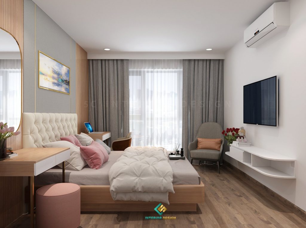 Lắp điều hòa ngay trên đầu giường gây ra sự khó chịu