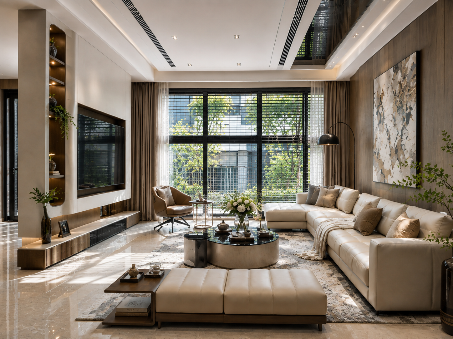 Khám phá mẫu thiết kế nội thất chung cư Imperia Sky Garden phong cách hiện đại, sang trọng do 5C Home thực hiện. Trải nghiệm không gian sống thượng lưu qua từng nét vẽ tinh tế