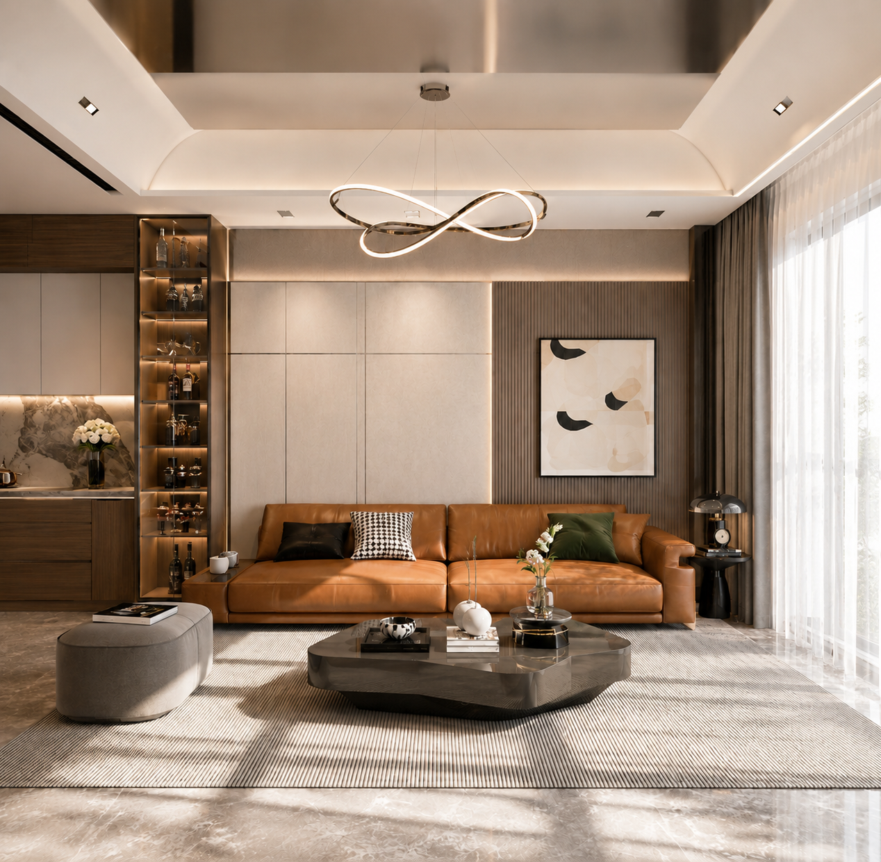 Thiết Kế Nội Thất Masteri West Heights: Nơi Bản Sắc Thăng Hoa Cùng Sự Sang Trọng