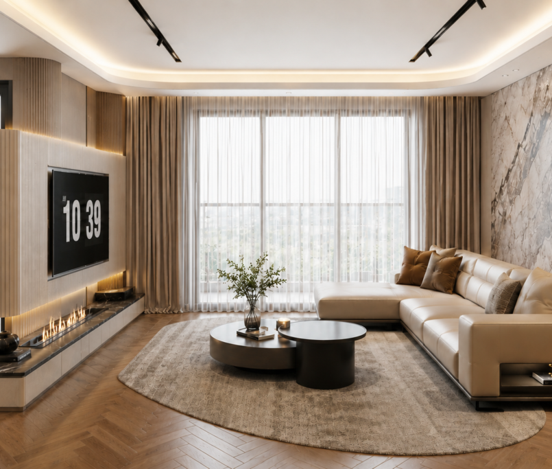 Thiết Kế Nội Thất Căn Hộ Chung Cư Masteri