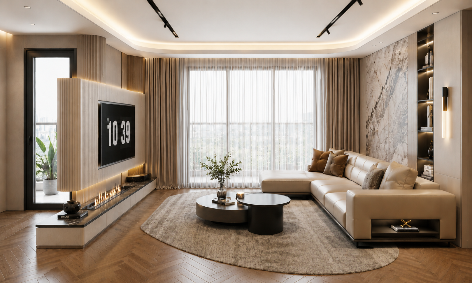 Thiết Kế Nội Thất Căn Hộ Chung Cư Masteri